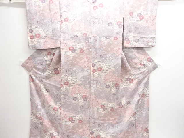 JAPANESE KIMONO / KOMON / CHIRIMEN / TSUJIGAHANA 